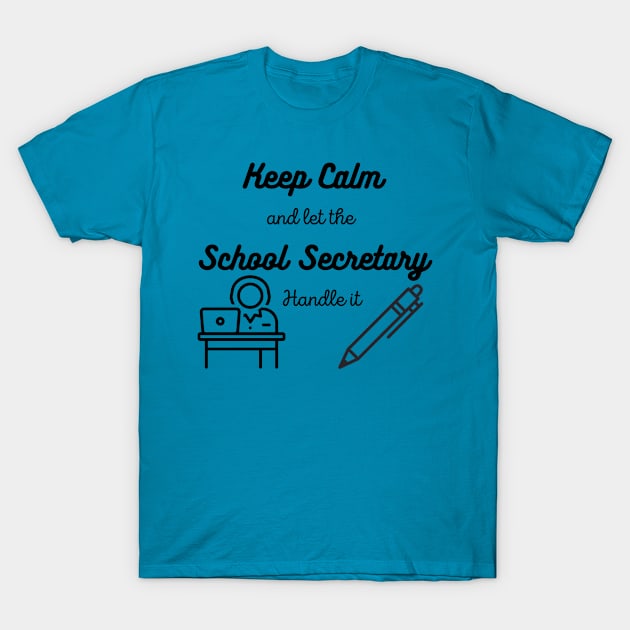 Keep calm T-Shirt by Lili's Designs